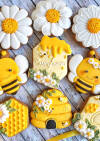 Бисквити на тема пчелички