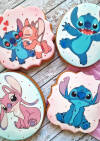Бисквитки с героите Лило и Стич