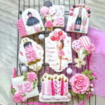 Бисквитки на тема рожден ден #08