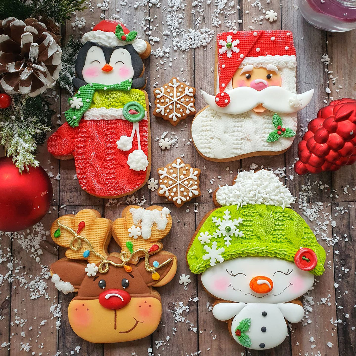 CHRIST005 Бисквитки на Коледна тематика #5 - Image 1